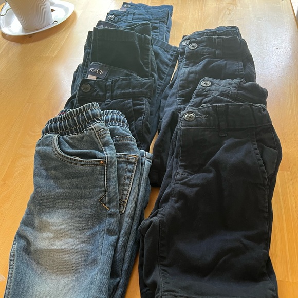 The Children's Place Other - Boys 5T uniform shorts and pants navy blue